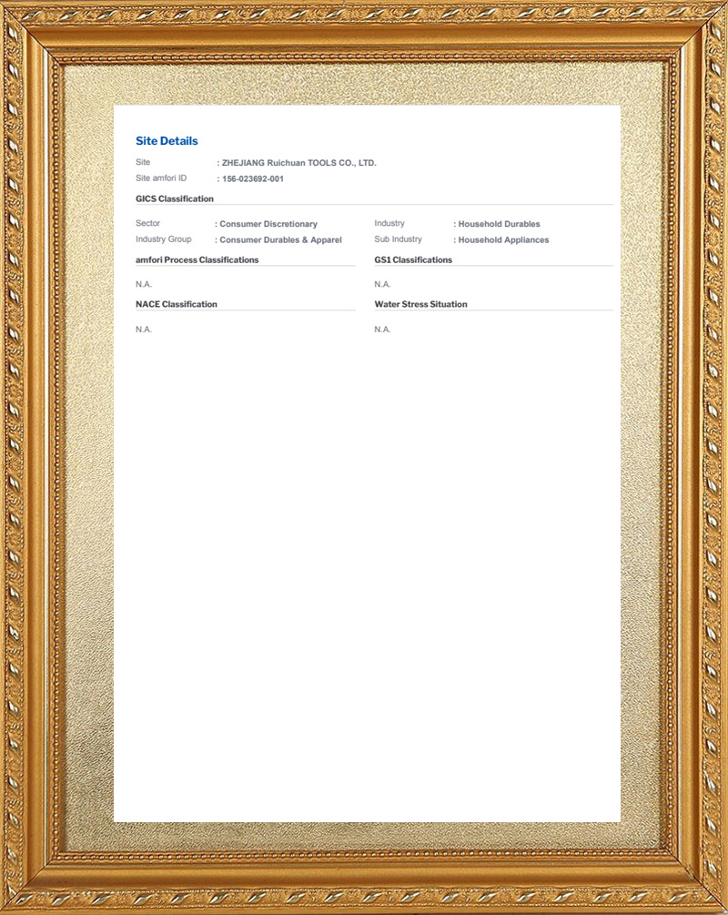 Certification